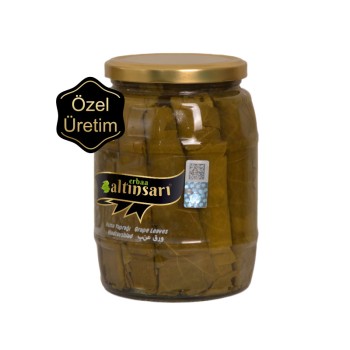 Erbaa Salamura Asma Yaprağı 500gr Cam Kavanoz
