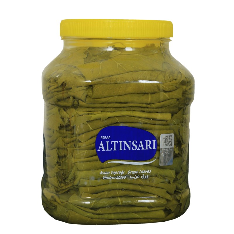 Erbaa Salamura Asma Yaprağı 2000 gr Pet Ambalaj