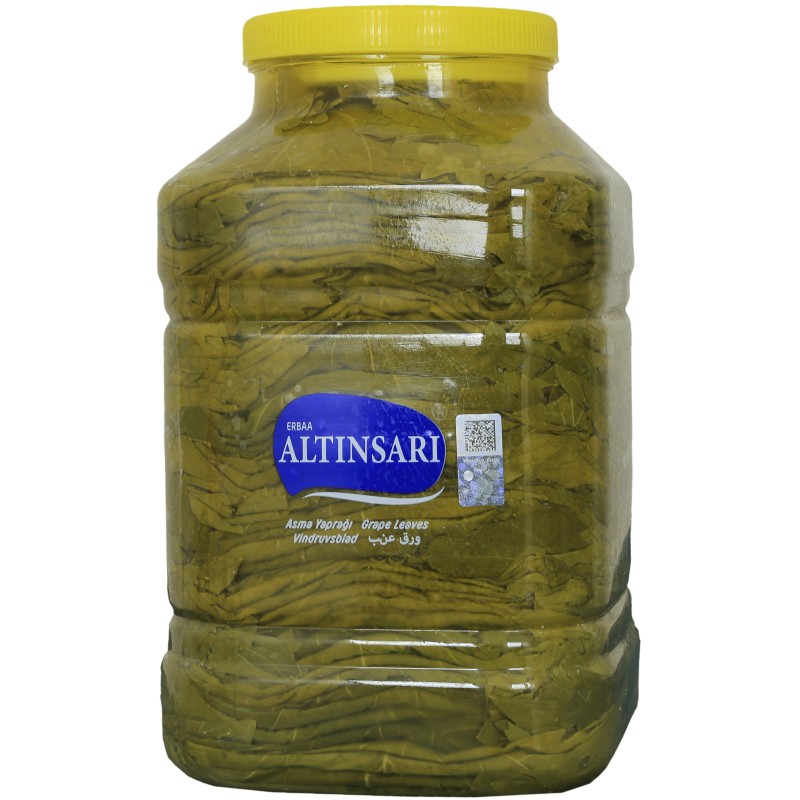 Erbaa Salamura Asma Yaprağı 3000 gr Pet Ambalaj